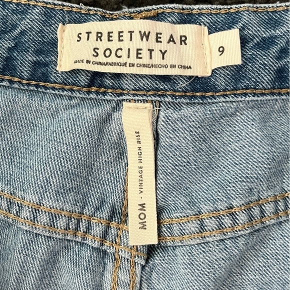 Streetwear Society distressed mom jeans size 9 (0248) - Picture 6 of 7